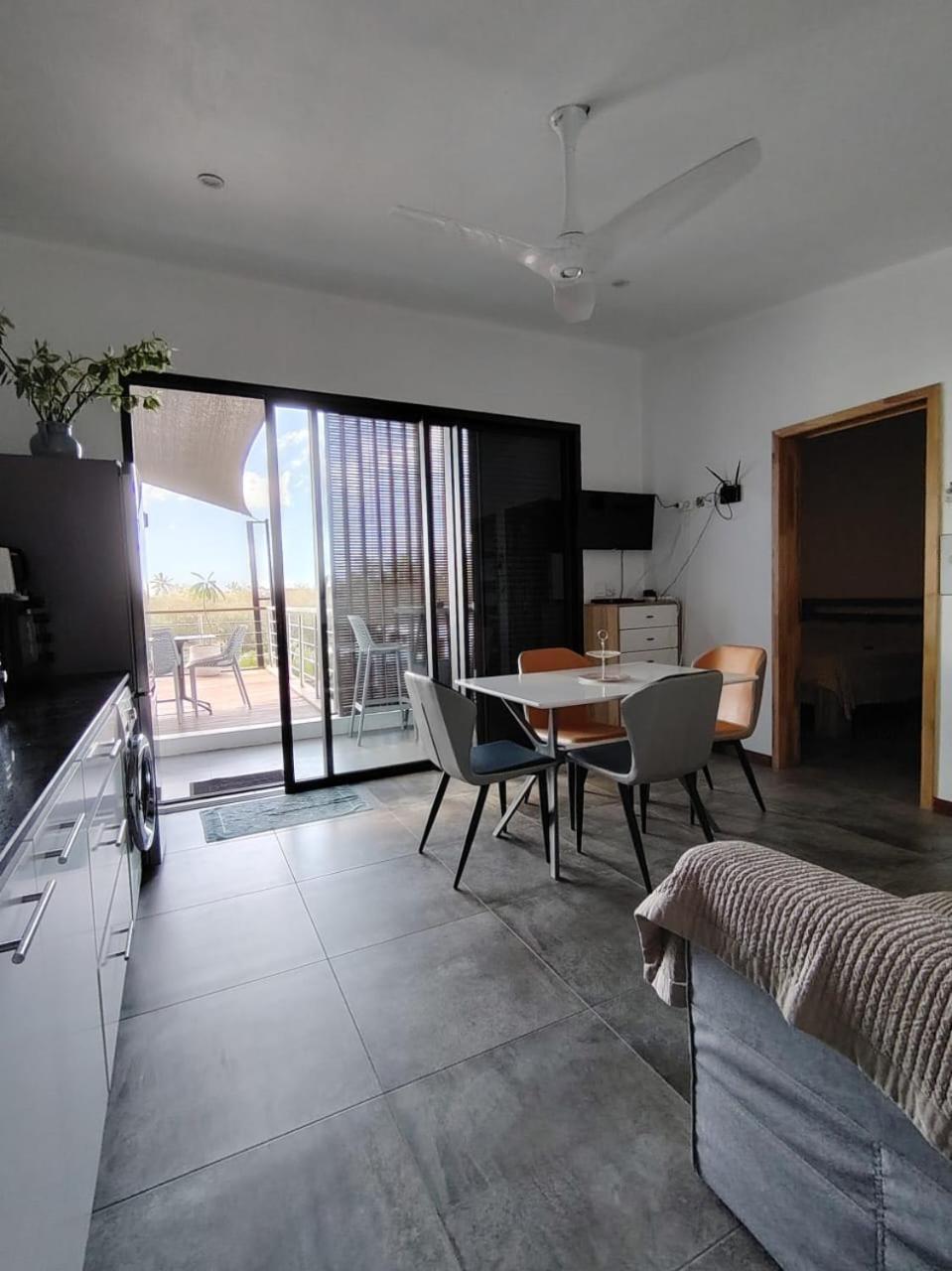Ferienwohnung Le P'Tit Bohneur Trou aux Biches Exterior foto