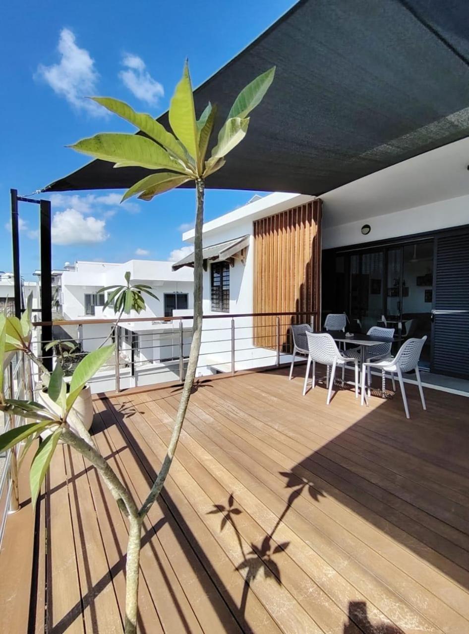 Ferienwohnung Le P'Tit Bohneur Trou aux Biches Exterior foto