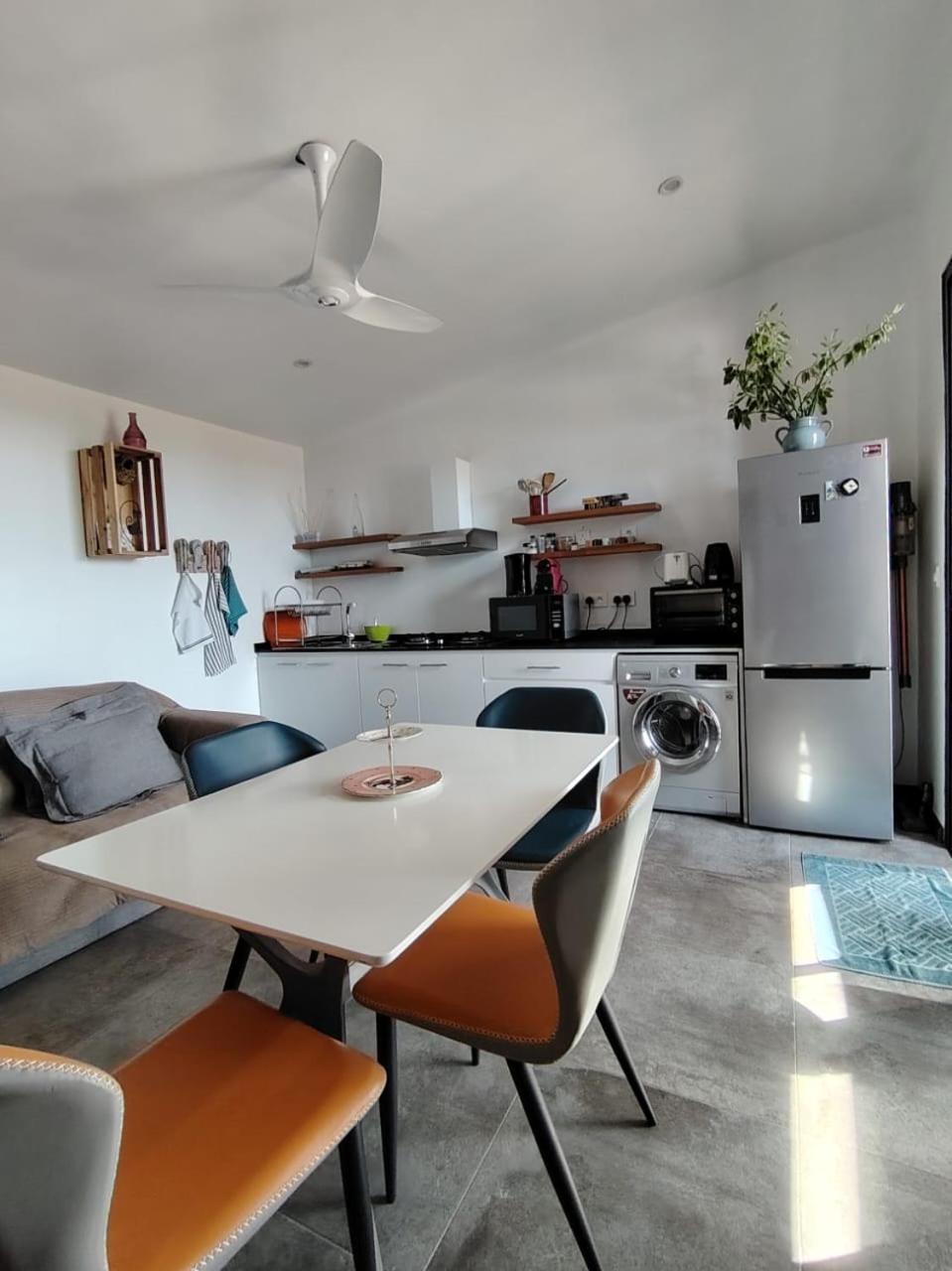 Ferienwohnung Le P'Tit Bohneur Trou aux Biches Exterior foto
