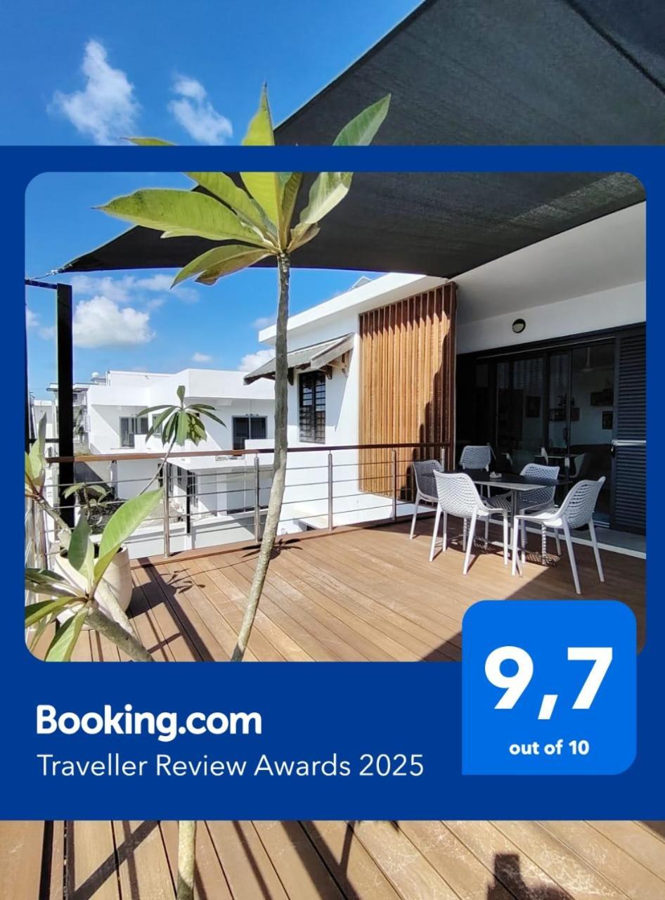Ferienwohnung Le P'Tit Bohneur Trou aux Biches Exterior foto